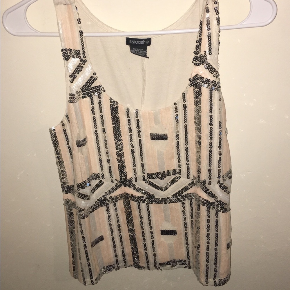 Sparkly tank top